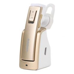 Słuchawki REMAX Słuchawka Bluetooth Remax ze Stacją Dokującą do Samochodu RB-T6C - Złota. Żółte zestawy słuchawkowe REMAX. Za 77.29 zł.