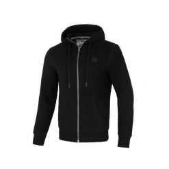 Bluza męska Pitbull rozpinana z kapturem Hilltop 22. Czarne bluzy z kapturem męskie PITBULL, m, bez wzorów, z kapturem. Za 219.99 zł.