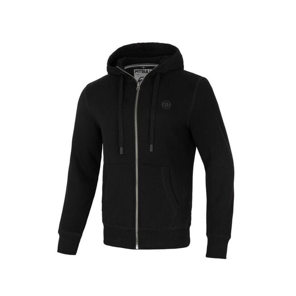 Bluza męska Pitbull rozpinana z kapturem Hilltop 22. Czarne bluzy rozpinane męskie PITBULL, l, bez wzorów, sportowe, bez ramiączek, z kapturem. Za 269.00 zł.