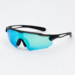 Okulary do biegania / jazdy na rowerze – Kategoria 3. Czarne okulary przeciwsłoneczne męskie HYSTRIDE, bez wzorów, sportowe. Za 294.00 zł.