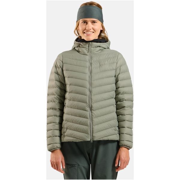 Kurtka puchowa Odlo Jacket insulated X-ALP PACKABLE DOWN. Szare kurtki męskie Odlo, bez wzorów, z puchu, sportowe, bez ramiączek, bez kaptura. Za 1,169.99 zł.