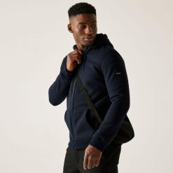 Bluza męska rozsuwana z kapturem Naddle. Niebieskie bluzy z kapturem męskie Regatta, m, bez wzorów, z dzianiny, z kapturem. W wyprzedaży za 315.00 zł.