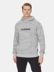 Napapijri Bluza Cellini NP0A4ILR Szary Relaxed Fit. Szare bluzy nierozpinane męskie Napapijri, l, bez wzorów, z bawełny, bez ramiączek, bez kaptura. Za 319.99 zł.