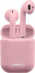 Słuchawki Streetz Ausinės į ausis STREETZ True Belaidės, didelės, 300 mAh, su krovimo dėklu, rožinės / TWS-0006. Słuchawki bluetooth Streetz. Za 88.04 zł.