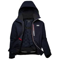 Kurtka narciarska Helly Hansen alpha lifaloft. Niebieskie kurtki narciarskie i snowboardowe męskie Helly Hansen, na zimę, m, bez wzorów, bez kaptura, narciarskie. W wyprzedaży za 2,164.50 zł.