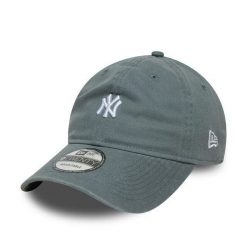 Czapka baseballowa 9twenty New York Yankees Mini Logo. Szare czapki męskie New Era, bez wzorów, casualowe. Za 122.20 zł.