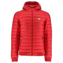 Kurtka JOTT COLIN Czerwony. Czerwone kurtki męskie Jott, m, bez wzorów, z tkaniny, bez ramiączek, bez kaptura. Za 404.99 zł.