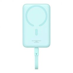 Powerbank magnetyczny Baseus Magnetic Mini 10000mAh 30W MagSafe (niebieski). Niebieskie powerbanki Baseus. Za 200.00 zł.