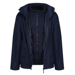 Męska Klasyczna Kurtka 3 W 1. Niebieskie kurtki męskie Regatta, m, bez wzorów, klasyczne, bez ramiączek, bez kaptura. Za 298.99 zł.