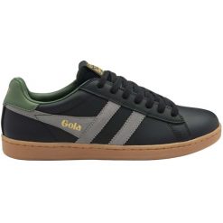 Sneakersy ze skóry Gola Equipe II. Czarne buty sportowe na co dzień męskie Gola, m, bez wzorów, ze skóry, bez ramiączek, bez kaptura. Za 379.50 zł.