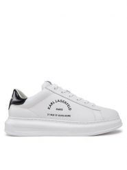 KARL LAGERFELD Sneakersy Kapri KL52538K Biały. Białe buty sportowe na co dzień męskie KARL LAGERFELD, m, bez wzorów, ze skóry, bez ramiączek, bez kaptura. Za 849.99 zł.