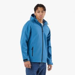 Kurtka Softshell Hiking męska Swedemount Tromsö Softshell Jacket oddychająca. Niebieskie kurtki męskie SWEDEMOUNT, m, bez wzorów, z softshellu, bez kaptura, trekkingowe. Za 249.99 zł.