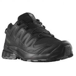Buty do biegania męskie Salomon 472731. Czarne buty do biegania męskie Salomon, bez wzorów, z materiału, bez zapięcia, do biegania. Za 651.00 zł.