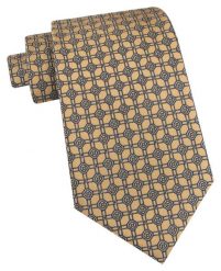 Krawat Męski - Angelo di Monti - Żółto Złoty w Geometryczny Wzór. Żółte krawaty i muchy męskie Angelo di Monti, bez wzorów, z tkaniny, eleganckie. Za 45.00 zł.
