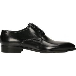 Czarne półbuty wizytowe. Eleganckie półbuty męskie marki Kazar. Za 449.00 zł.
