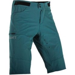 Spodenki rowerowe (+spodenki kolarskie z pampersem w zestawie) LEATT Shorts MTB. Niebieskie szorty sportowe męskie LEATT, bez wzorów, sportowe. W wyprzedaży za 404.10 zł.