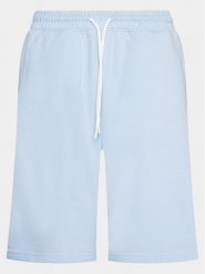 Richmond X Szorty sportowe Hanz UMP24136BE Błękitny Regular Fit. Niebieskie szorty sportowe męskie Richmond X, bez wzorów, z bawełny, sportowe. Za 279.99 zł.