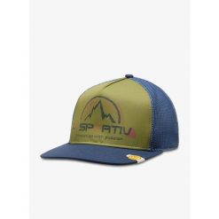 Czapka z daszkiem La Sportiva LS Trucker. Zielone czapki męskie La Sportiva, bez wzorów, sportowe. Za 125.99 zł.