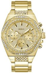 Zegarek męski Guess GW0899G2 CYRKONIE złoty. Żółte zegarki męskie Guess, złote. Za 1,571.90 zł.