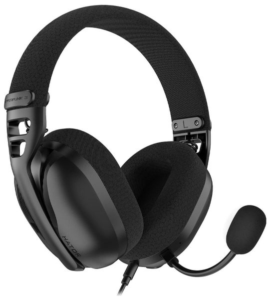 Hator Hyperpunk 3 ESH01 czarne. Czarne słuchawki dla graczy Hator. Za 149.00 zł.