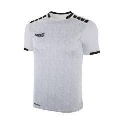 Koszulka piłkarska męska Capelli Cs III Block. Białe t-shirty sportowe męskie CAPELLI SPORT, m, bez wzorów, sportowe, bez ramiączek. Za 119.99 zł.