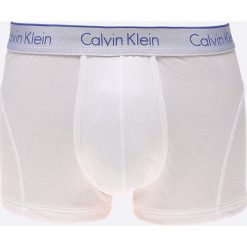 Calvin Klein Underwear - Bokserki Trunk. Białe bokserki męskie Calvin Klein Underwear, l, bez wzorów, z bawełny. W wyprzedaży za 99.90 zł.