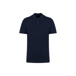 Polo suprima Kariban Premium. Niebieskie koszulki polo męskie KARIBAN, m, bez wzorów, z bawełny, bez kołnierzyka, bez ramiączek. Za 155.50 zł.