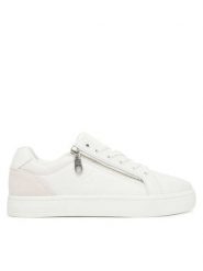 Calvin Klein Jeans Sneakersy Classic Cupsole Zip Low In YM0YM01318 Biały. Białe buty sportowe na co dzień męskie Calvin Klein Jeans, m, bez wzorów, z jeansu, bez ramiączek, bez kaptura. Za 489.99 zł.