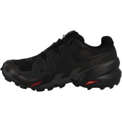 Buty do biegania męskie Salomon Speedcross 6 Gtx. Czarne buty do biegania męskie Salomon, bez wzorów, z gore-texu, bez zapięcia, do biegania, salomon speedcross, gore-tex. Za 697.00 zł.