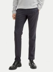 Tom Tailor Chinosy 1044853 Szary Slim Fit. Szare eleganckie spodnie męskie Tom Tailor, bez wzorów, z syntetyku. Za 179.99 zł.