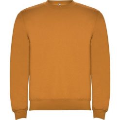 Bluza Unisex Dla Dorosłych Clasica Z Okrągłym Dekoltem. Brązowe bluzy nierozpinane męskie ROLY, l, bez wzorów, bez ramiączek, bez kaptura. Za 73.99 zł.