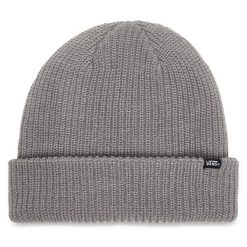 Czapka Vans. Szare czapki męskie Vans, na zimę, bez wzorów. Za 109.99 zł.