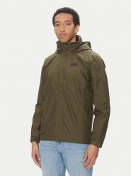 Helly Hansen Kurtka przeciwdeszczowa Dubliner 62643 Khaki Regular Fit. Brązowe kurtki męskie Helly Hansen, m, bez wzorów, z syntetyku, bez ramiączek, bez kaptura. Za 399.99 zł.