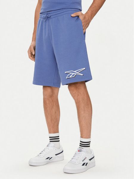 Reebok Szorty sportowe Vector Pack Ri Logo 100202404 Niebieski Regular Fit. Niebieskie szorty sportowe męskie Reebok, bez wzorów, z bawełny, sportowe. Za 69.99 zł.
