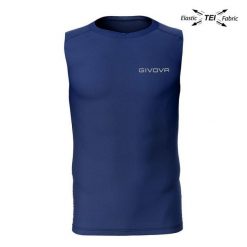 Givova Unisex Technival Tanktop - Sportowy i Oddychający w Kolorze Niebieskim. Niebieskie t-shirty sportowe męskie Givova, bez wzorów, z elastanu, sportowe, bez ramiączek. Za 66.25 zł.