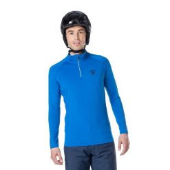 Longsleeve termoaktywny męski Rossignol Classique 1/2 Zip. Niebieskie bielizna termoaktywna męska Rossignol, m, bez wzorów, bez ramiączek, narciarskie. Za 319.99 zł.
