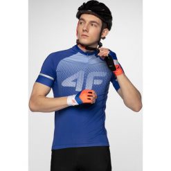Koszulka rowerowa męska RKM151 - kobalt. Bielizna termoaktywna męska marki 4f. Za 129.99 zł.