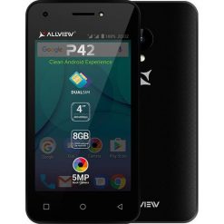 Smartfon AllView P42 8GB Czarny. Czarne smartfony AllView. Za 159.81 zł.