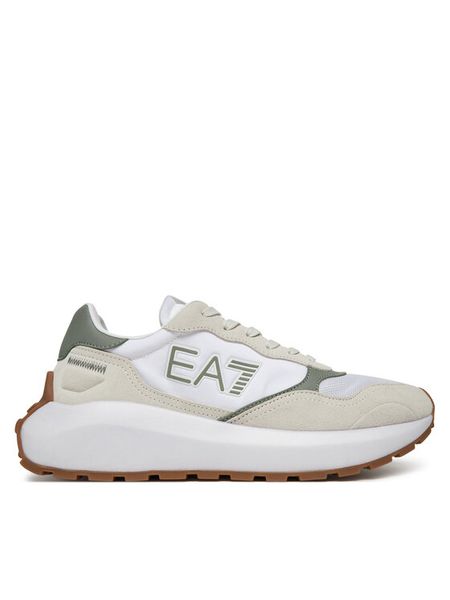 EA7 Emporio Armani Sneakersy X8X186 XK401 U474 Biały. Białe buty sportowe na co dzień męskie EA7 Emporio Armani, m, bez wzorów, z materiału, bez ramiączek, bez kaptura. Za 519.99 zł.