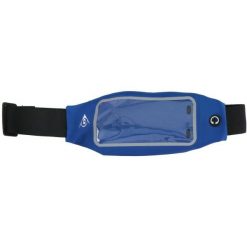 Saszetka do biegania Dunlop z okienkiem. Czarne saszetki męskie Dunlop, bez wzorów, sportowe. Za 14.99 zł.