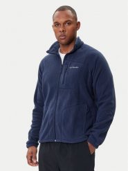 Columbia Polar Fast Trek 1420421 Granatowy Regular Fit. Niebieskie bluzy z polaru męskie Columbia, m, bez wzorów, z polaru, bez ramiączek, bez kaptura. Za 199.99 zł.