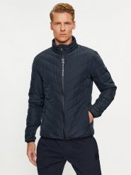 EA7 Emporio Armani Kurtka puchowa 8NPB13 PNE1Z 1578 Granatowy Regular Fit. Niebieskie kurtki męskie EA7 Emporio Armani, m, bez wzorów, z puchu, bez ramiączek, bez kaptura. Za 629.99 zł.