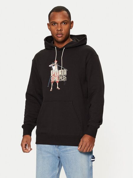 Puma Bluza One Piece 624666 Czarny Regular Fit. Czarne bluzy nierozpinane męskie Puma, m, bez wzorów, z bawełny, bez ramiączek, bez kaptura. Za 118.99 zł.