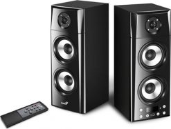 Kolumna Genius Genius głośniki SP-HF2800 BT, 2.0, 60W, czarne, zdalne sterowanie, BT 5.0, 3-pasmowe, LCD display, wsparcie TWS, RCA vstup, Blueto. Zestawy głośników Genius. Za 503.55 zł.
