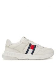Tommy Jeans Sneakersy Tjm Retrocasual Runner EM0EM01528 Biały. Białe buty sportowe na co dzień męskie Tommy Jeans, m, bez wzorów, z jeansu, bez ramiączek, bez kaptura. Za 259.99 zł.
