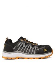 CAT Footwear Półbuty Charge S3 Hro Src+ P725517 Czarny. Czarne codzienne półbuty męskie CAT Footwear, bez wzorów, z materiału, bez obcasa, bez zapięcia. Za 569.99 zł.