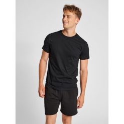 Hummel Koszulka sportowa męska Treningowa Hummel Red Heavy T-Shirt. Czarne t-shirty sportowe męskie HUMMEL, m, bez wzorów, sportowe, bez ramiączek. Za 56.99 zł.