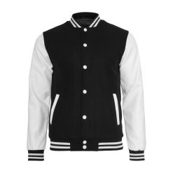 Męska Kurtka Oldschool Varsity. Białe kurtki męskie Urban Classics, m, bez wzorów, retro, bez ramiączek, bez kaptura. Za 286.99 zł.