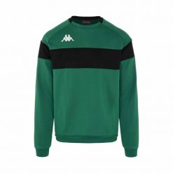 Bluza Kappa Dido. Czarne bluzy nierozpinane męskie Kappa, bez wzorów, sportowe, bez ramiączek, bez kaptura. Za 161.65 zł.