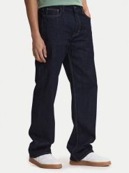 Guess Jeans Jeansy M4BAB3 D5EJ2 Granatowy Relaxed Fit. Niebieskie jeansy męskie Guess Jeans, z aplikacjami, z bawełny. Za 389.99 zł.